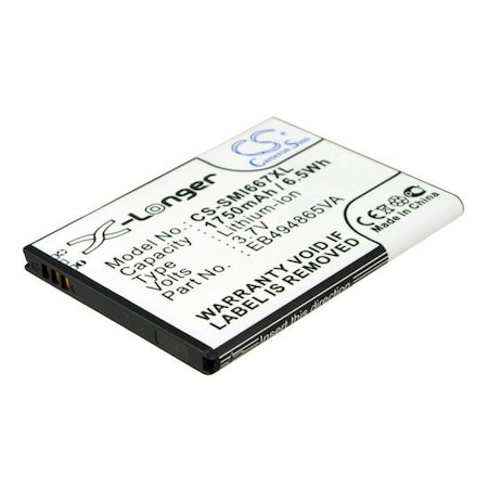 Bsc Preferred Samsung Focus 2 SGH-I667 1750mAh Mobile Phone Replacement Battery CS-SMI667XL